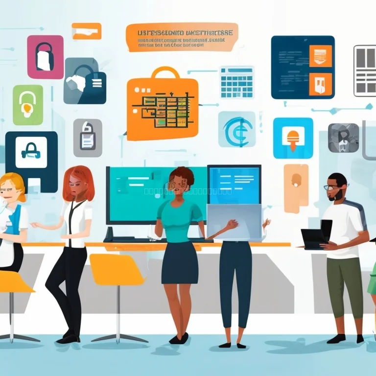 Illustration depicting stages of IT security learning